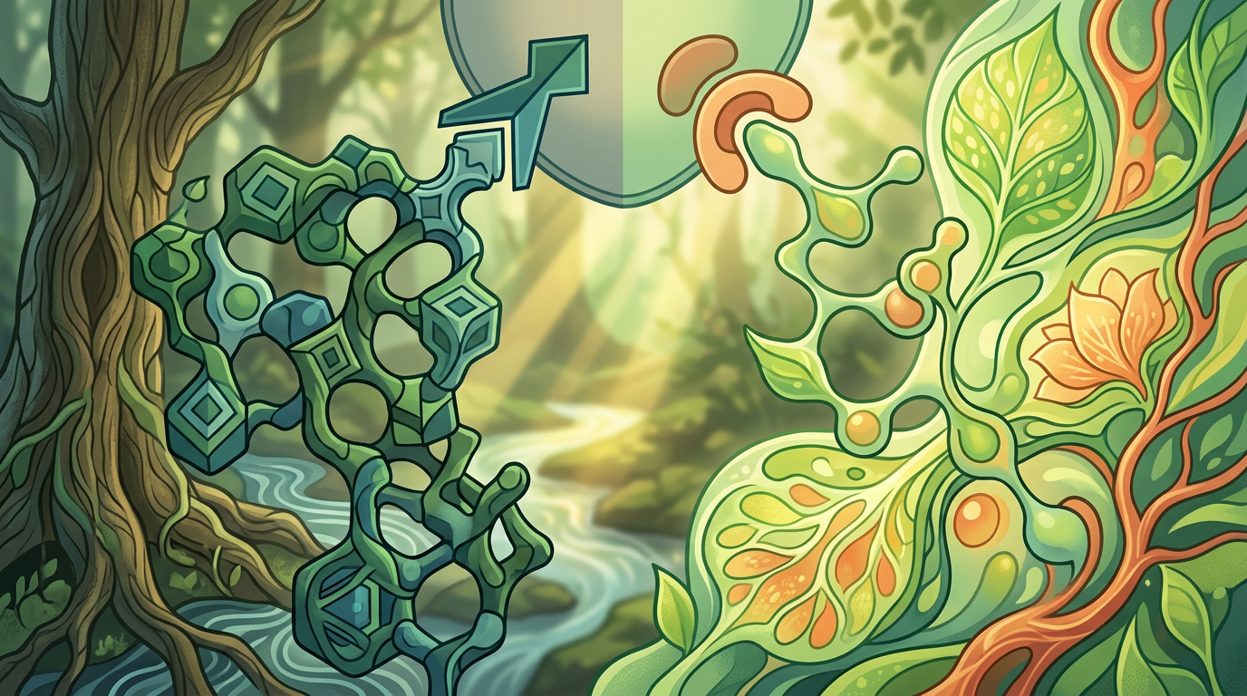 Editorial peptide research illustration for CJC-1295 vs Ipamorelin: Understanding the HGH Stack