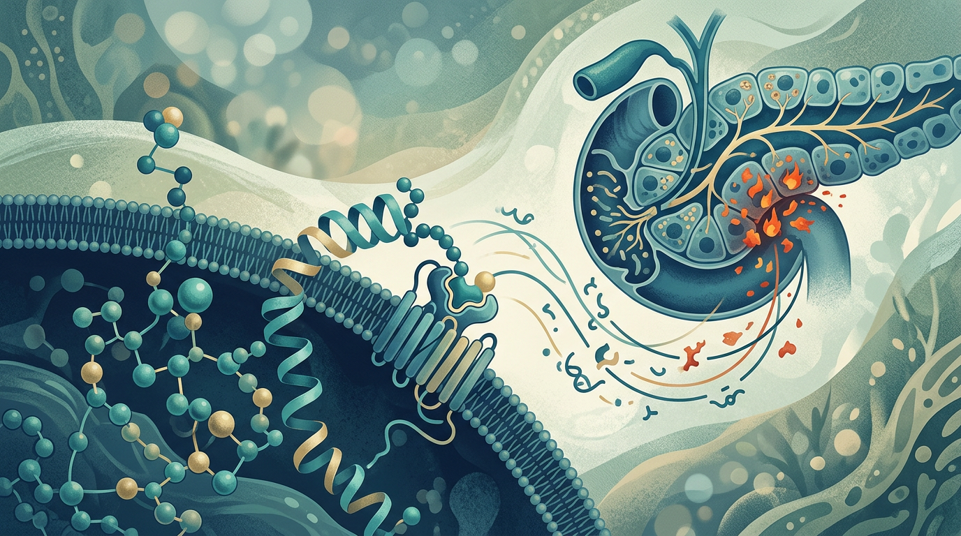 Editorial peptide research illustration for Pancreatitis and GLP-1s: Understanding the Real Risk
