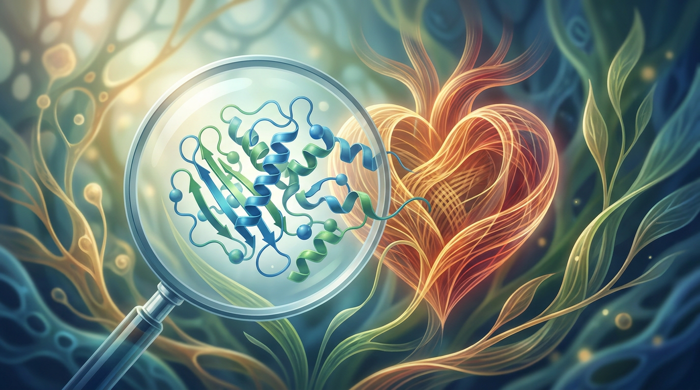 Editorial peptide research illustration for Tirzepatide and Heart Failure: A New Economic View